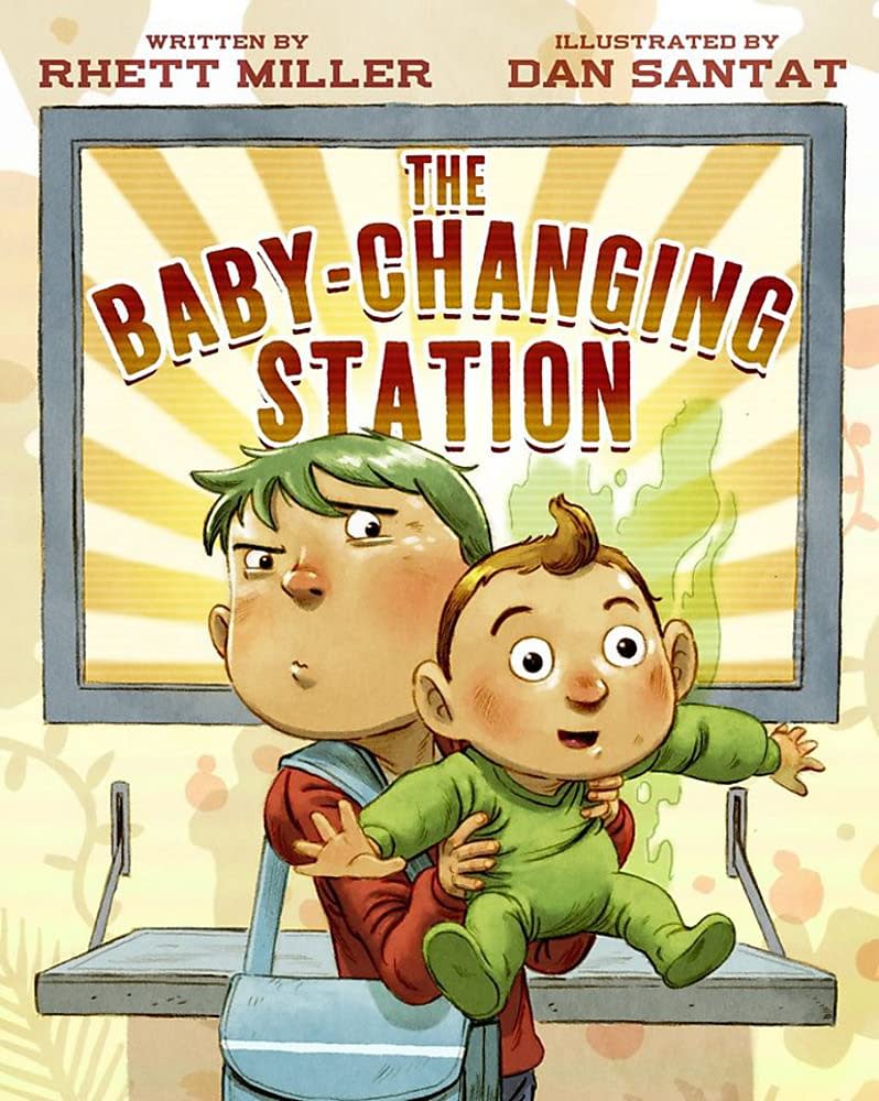 “The Baby-Changing Station” by Rhett Miller, illustrated by Dan Santat.