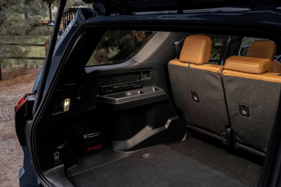 2025 Toyota 4Runner rear seats