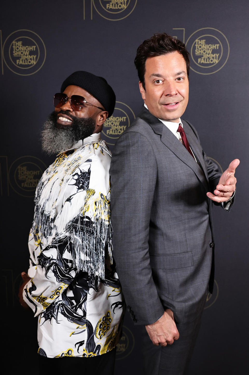 The Tonight Show Starring Jimmy Fallon Tariq Black Thought Trotter, Jimmy Fallon at the Roxy on May 9, 2024