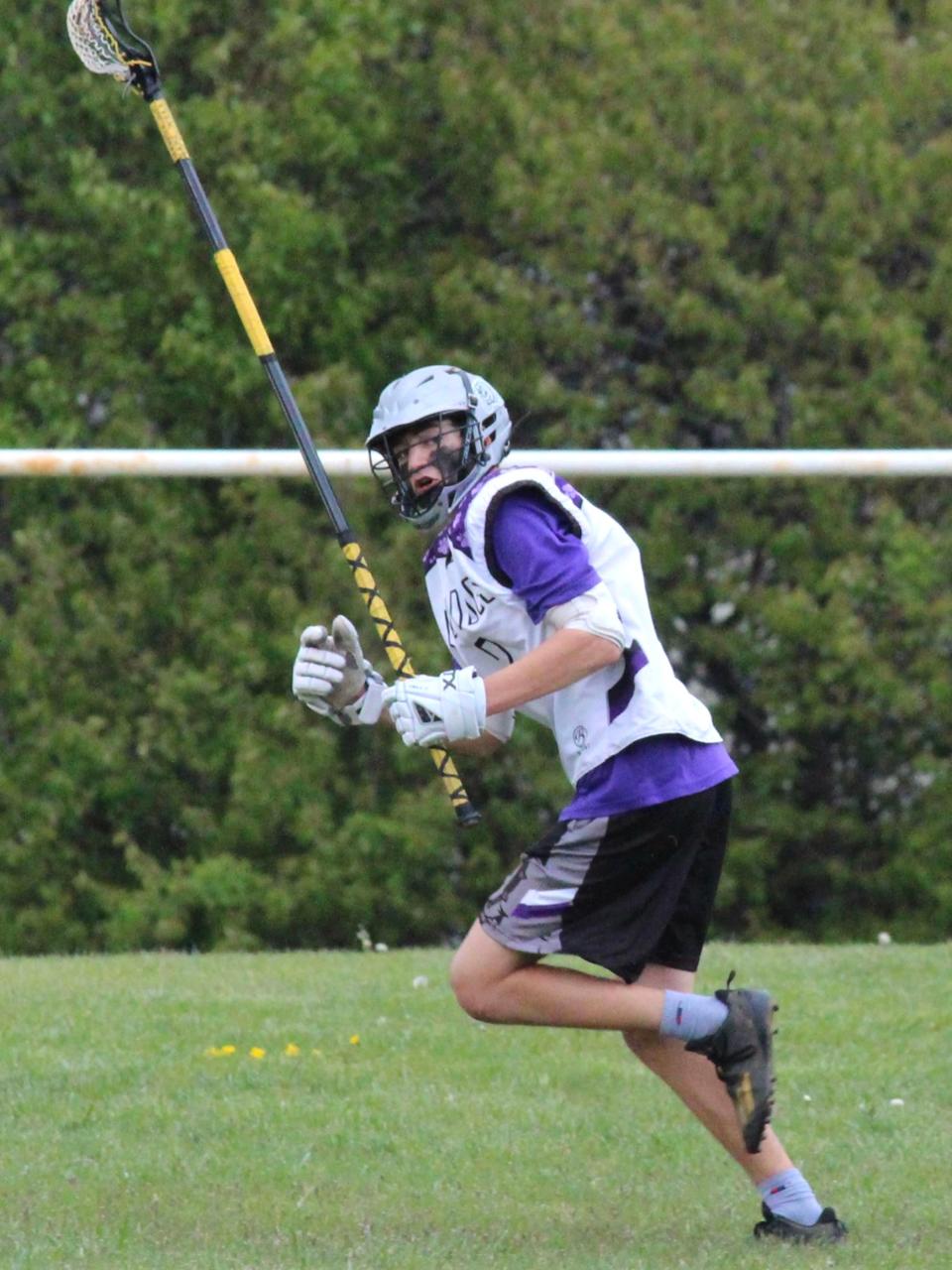 Britton Malcolm has been playing lacrosse for club teams since he was in sixth grade. The Buffalo Gap senior will play at Randolph College next year.