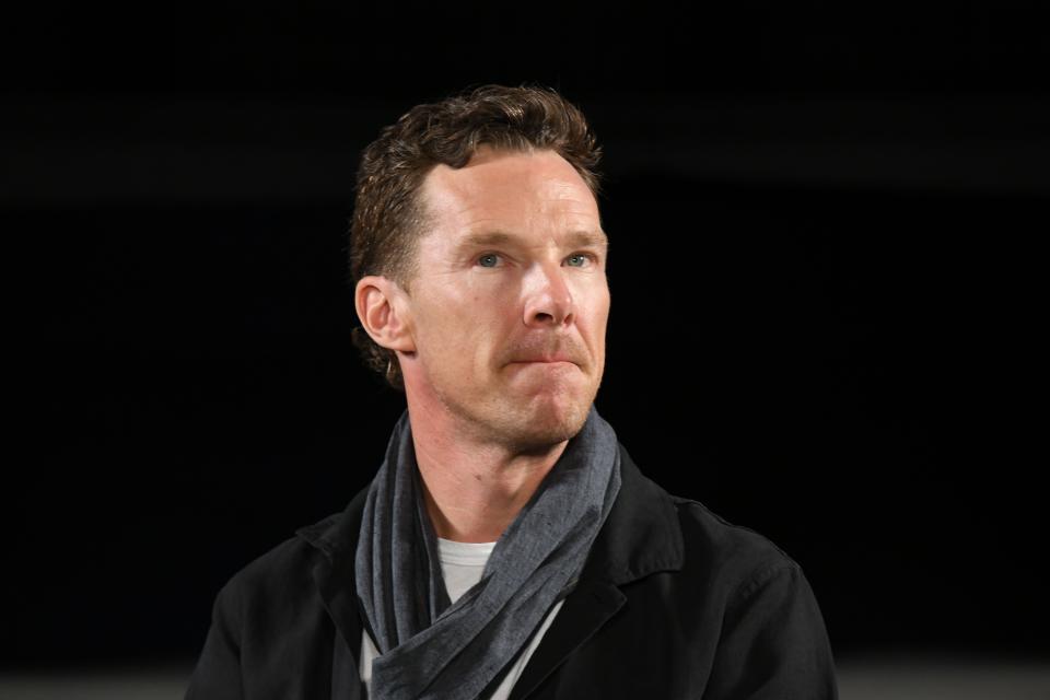 CHIBA, JAPAN - DECEMBER 08: Actor Benedict Cumberbatch attends the celebrity talk event at Tokyo Comic Con 2023 on December 08, 2023 in Chiba, Japan. (Photo by Jun Sato/WireImage)