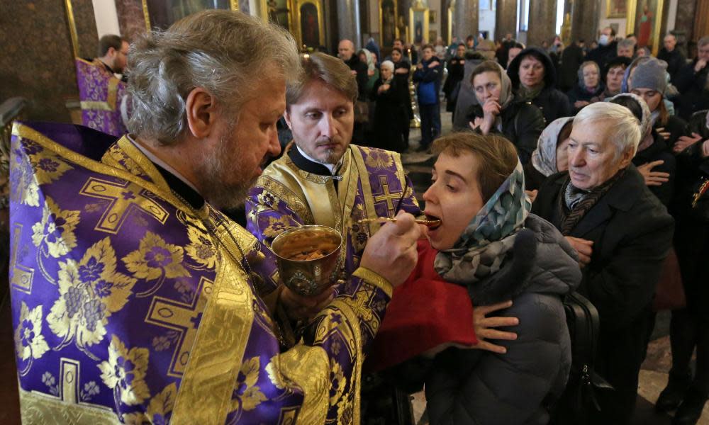 <span>Photograph: Peter Kovalev/Tass</span>