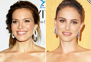 Mandy Moore, Natalie Portman  | Photo Credits: Beck Starr/FilmMagic, Steve Granitz/WireImage