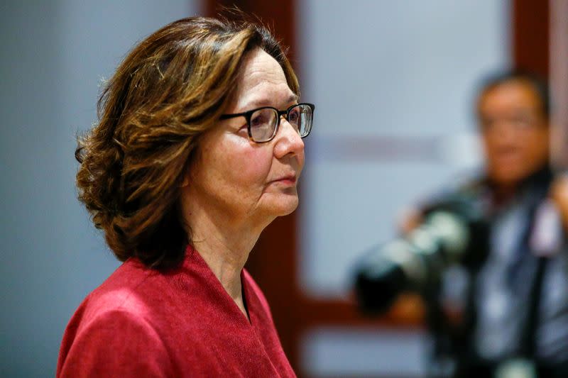 CIA Director Haspel arrives to brief members of the U.S. Senate at the U.S. Capitol in Washington