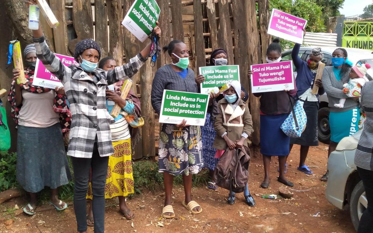 Women's rights groups have had to adapt quickly to the increase in gender-based violence during lockdown - Center for Livelihood Advancement/CFLA