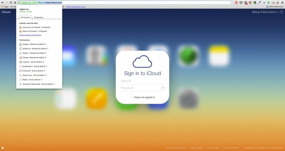 iCloud Login