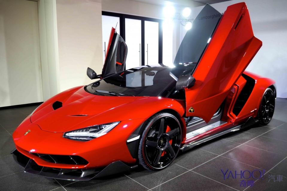 億萬終極牛魔王！超限量Lamborghini Centenario終於親臨台灣！