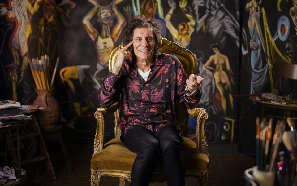 Ronnie Wood looks back on years of excess - Mercury Studios