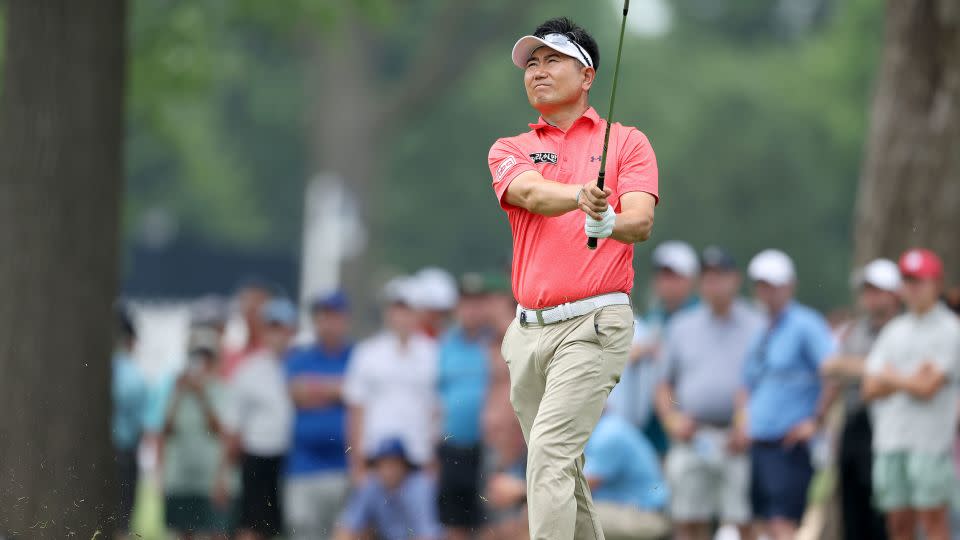 Yang missed the cut at the 2022 PGA Championship at Southern Hills Country in Tulsa, Oklahoma. - Christian Petersen/Getty Images