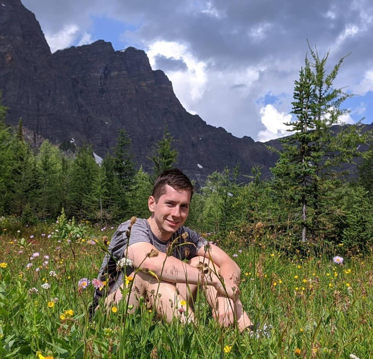 Jordan Naterer was reported missing in British Columbia after not returning from an overnight hiking trip over the Thanksgiving weekend in 2020.  (Julia Naterer - image credit)