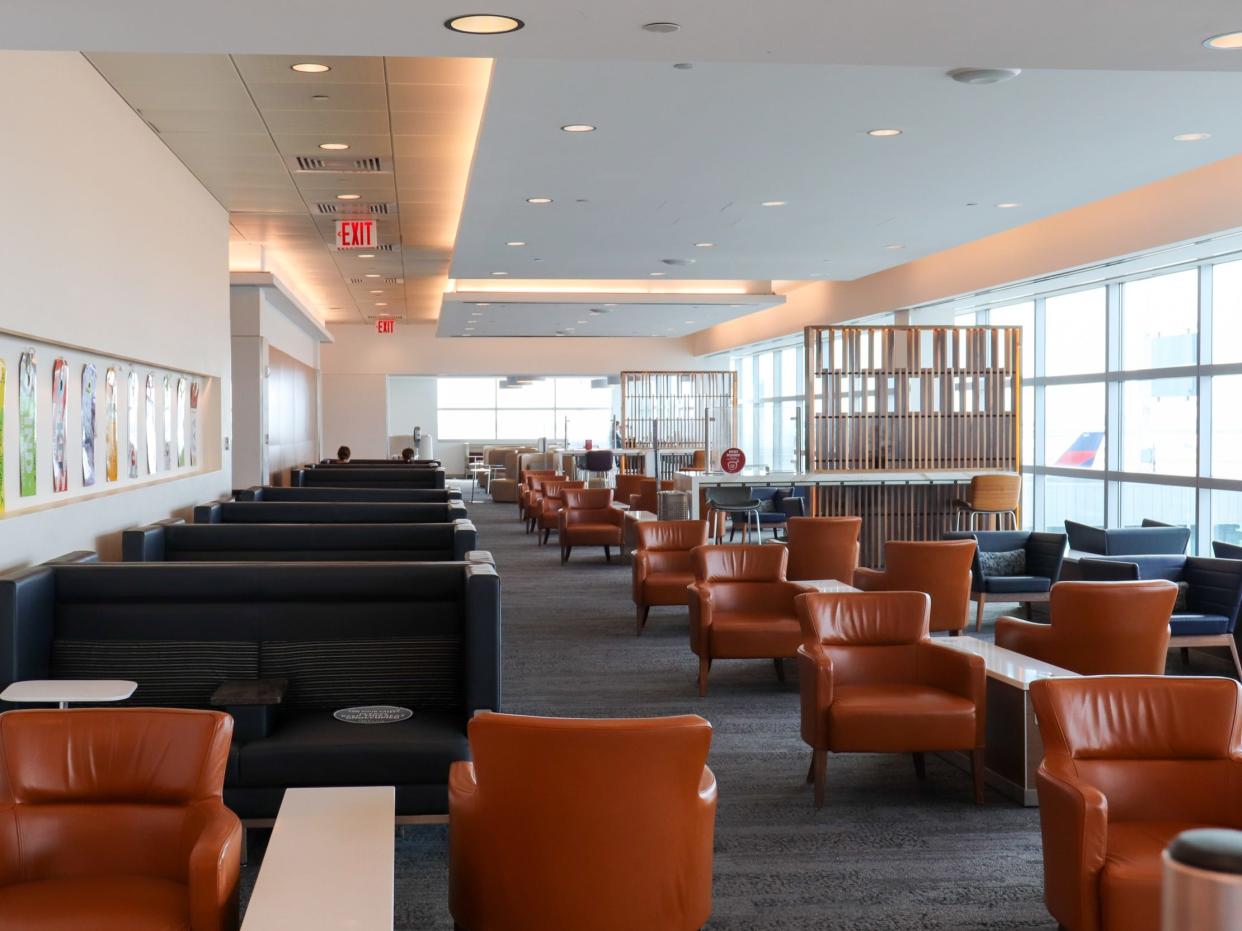 Delta Sky Club Terminal 4 JFK Airport