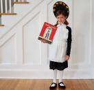 <p>Everyone's favorite housekeeper just got a costume tutorial! Once you layer the collared shirt under the long sleeve dress, everything will start coming together!</p><p><strong>Get the tutorial at <a href="https://thechirpingmoms.com/book-character-costumes/" rel="nofollow noopener" target="_blank" data-ylk="slk:The Chirping Moms" class="link ">The Chirping Moms</a>.</strong></p>