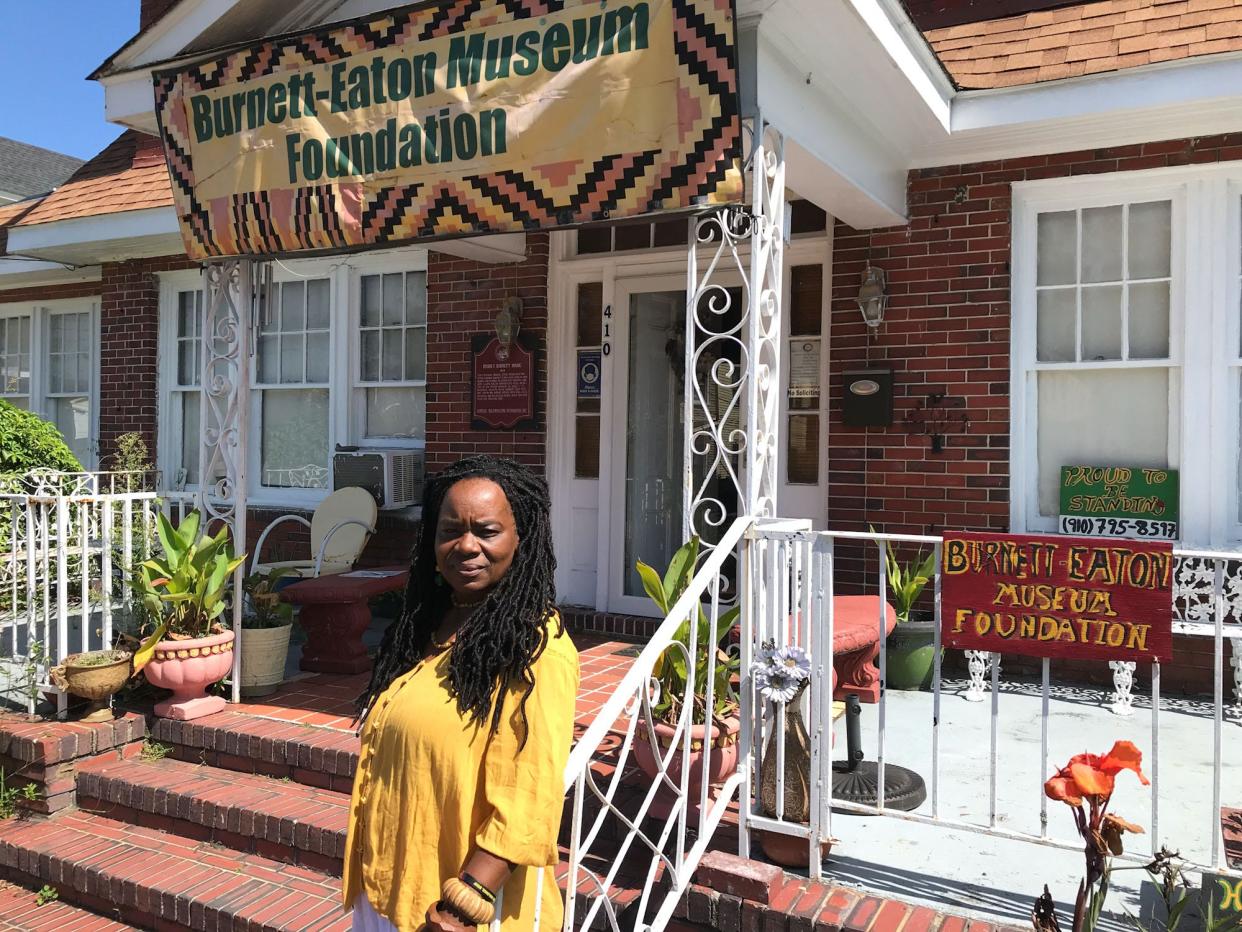 Islah Speller, founder and executive director of the Burnett-Eaton Museum Foundation in Wilmington.