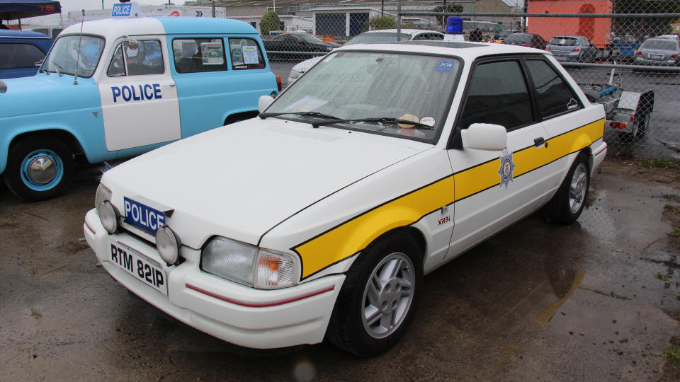 1988 Ford Escort MK III XR3i Police.