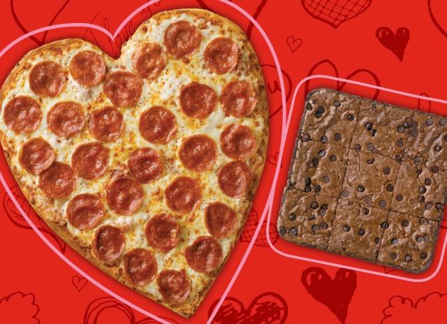 Heart-Shaped Pizzas Return To Papa John's On February 10, 2020