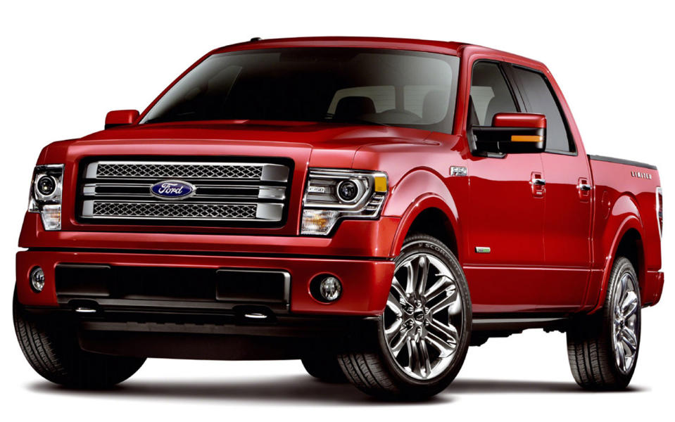 <p>Full-size Truck, 2nd Place: 2009-2014 Ford F-150 (Motor Trend) </p>