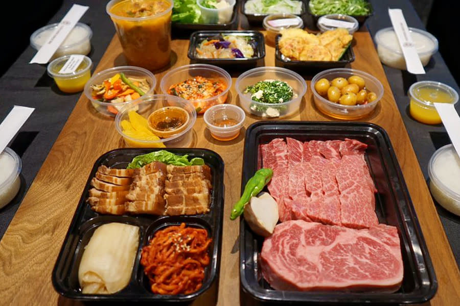 <b>Photo: 10 Butchers Korean BBQ/<a href="https://www.yelp.com/biz_photos/10-butchers-korean-bbq-sunnyvale?utm_campaign=046cd370-9905-4a5c-8658-71cd92eaff39%2C5501d496-aa44-49e3-b6bb-134a6e4cb16b&utm_medium=81024472-a80c-4266-a0e5-a3bf8775daa7" rel="nofollow noopener" target="_blank" data-ylk="slk:Yelp;elm:context_link;itc:0;sec:content-canvas" class="link ">Yelp</a></b>