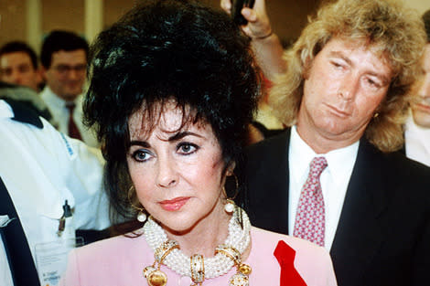 Larry Fortensky & Elizabeth Taylor