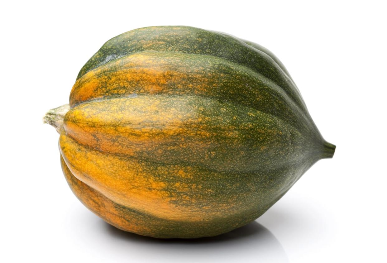 Not everyone's up for converting this vegetable into a side or main dish. <a href="https://www.gettyimages.com/detail/photo/acorn-squash-isolated-on-white-royalty-free-image/157672609?adppopup=true" rel="nofollow noopener" target="_blank" data-ylk="slk:duckycards/E+ via Getty Images;elm:context_link;itc:0;sec:content-canvas" class="link ">duckycards/E+ via Getty Images</a>