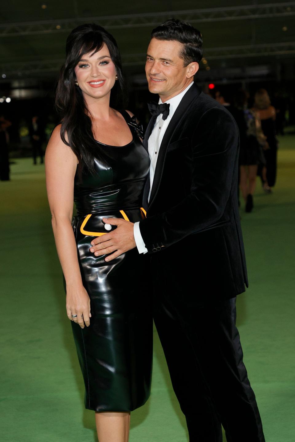 (L-R) Katy Perry and Orlando Bloom attend The Academy Museum of Motion Pictures Opening Gala on Sep. 25, 2021.