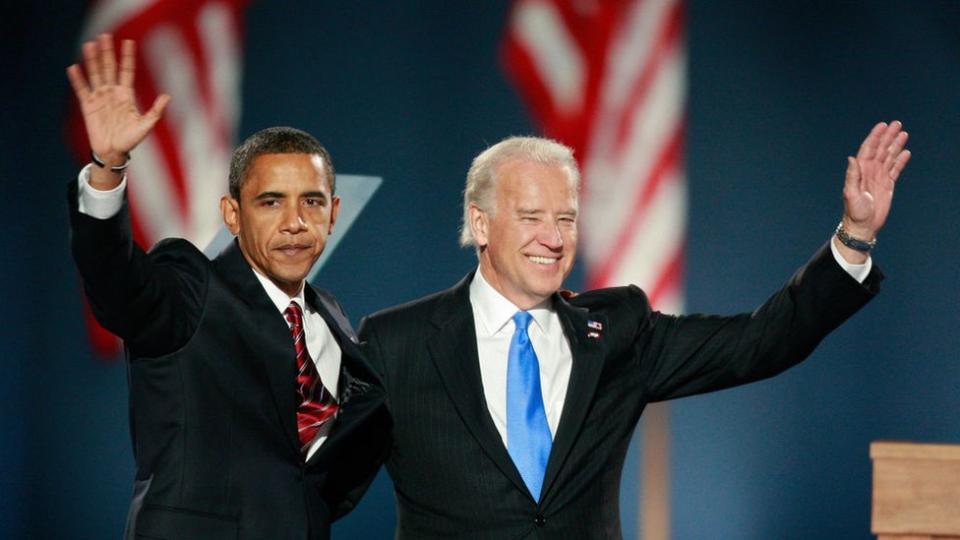 Barack Obama y Joe Biden