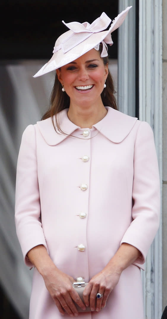 June 15, 2013: Kate Middleton at the Trooping the Colour Ceremony