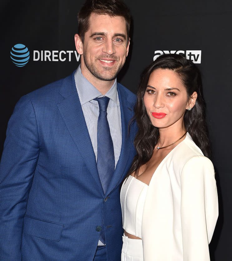 Aaron Rodgers's family claimed that Olivia Munn was 
