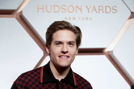 Dylan Sprouse attends The Shops & Restaurants at Hudson Yards VIP Grand Opening Event in New York City, New York, U.S., March 14, 2019. Picture taken March 14, 2019. REUTERS/Eduardo Munoz