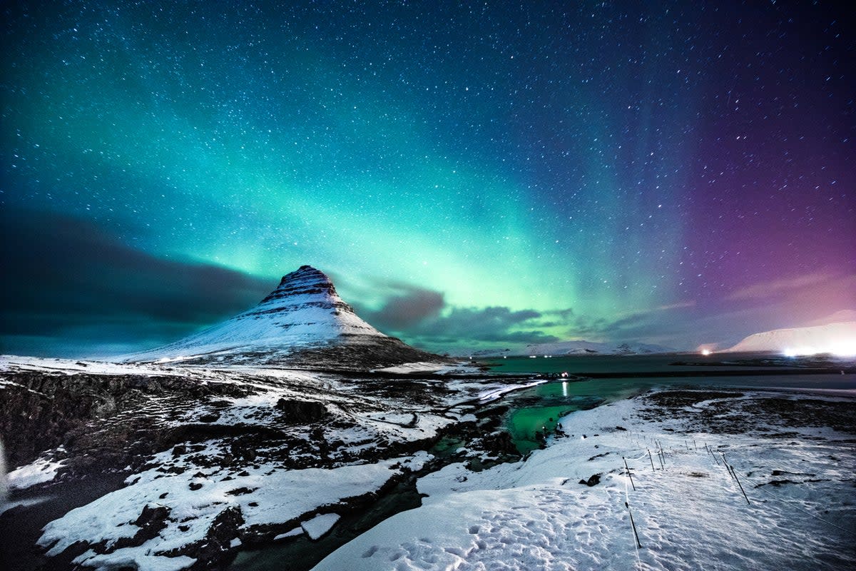 Mount Kirkjufell is one of the most photographed sites in the country  (Getty Images)