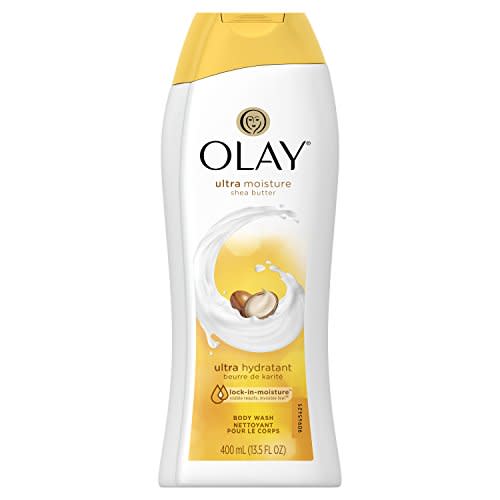 Olay Ultra Moisture Shea Butter Body Wash, Ultra Moisture, 13.53 Fl Oz (Pack of 1)