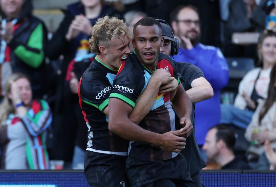 Harlequins centre Will Joseph was cut from England's initial World Cup training squad for France (Getty Images)