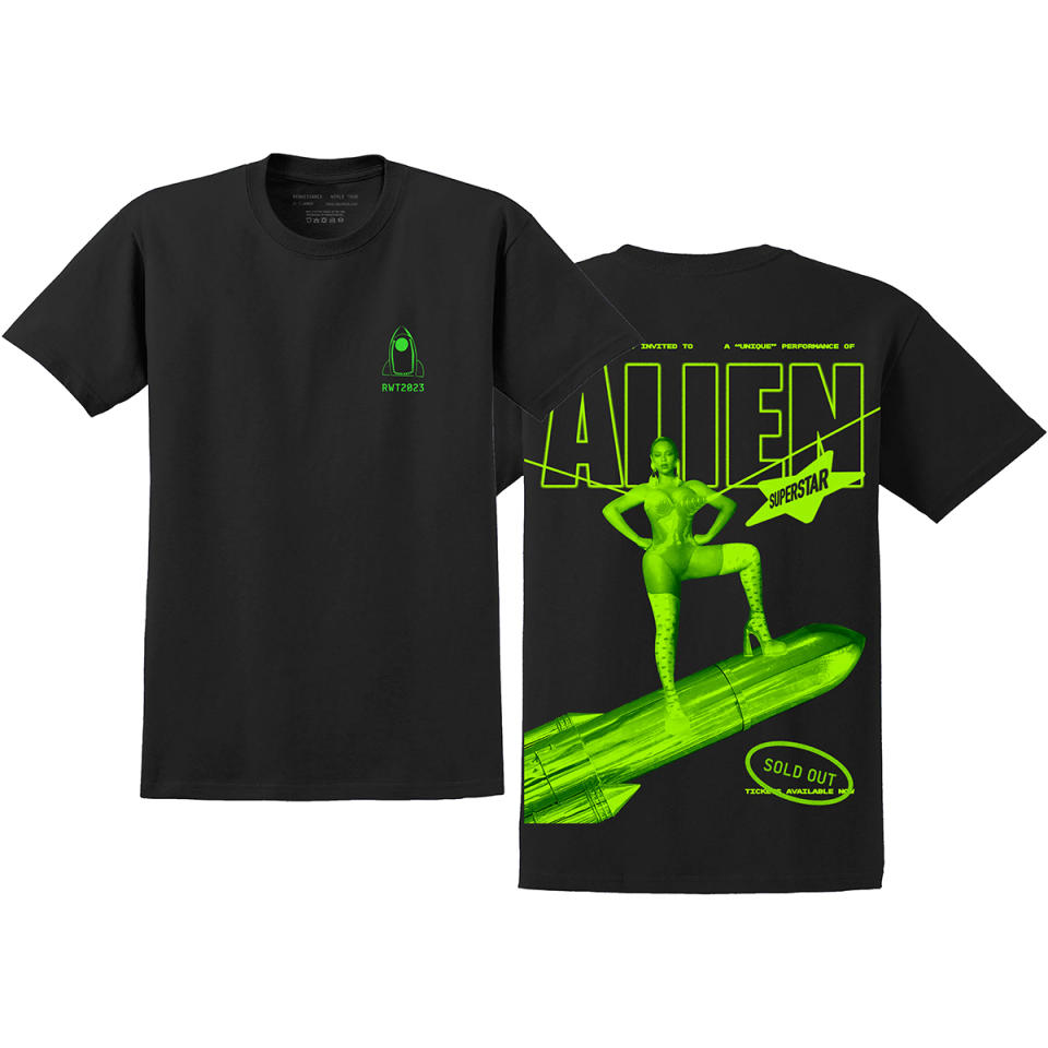 alien superstar tshirt