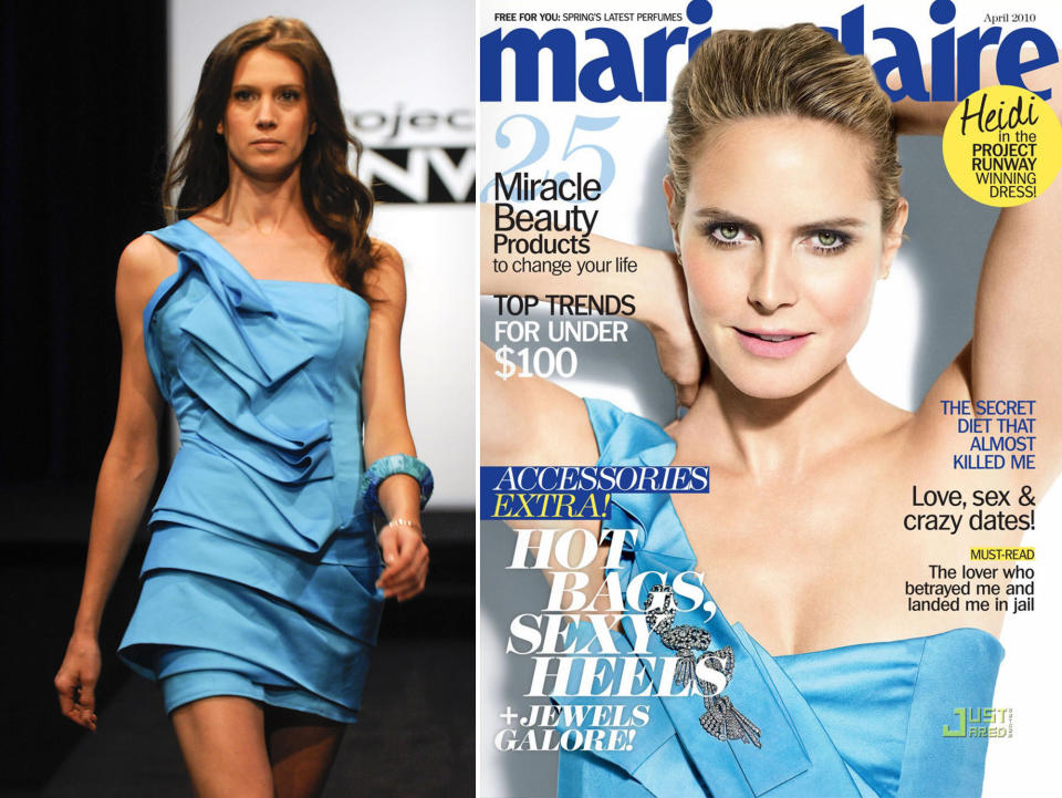 Heidi Klum Rocks 'Project Runway' Designs - Anthony Williams: Season 7, 5th place;