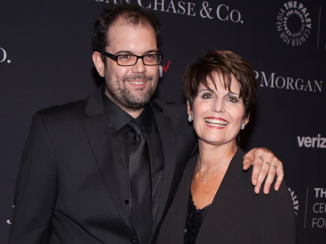 <p>Santiago Felipe/Getty</p> Joseph Luckinbill and Lucie Arnaz attend The Paley Center for Media's Tribute To Hispanic Achievements in Television on May 18, 2016 in New York City.