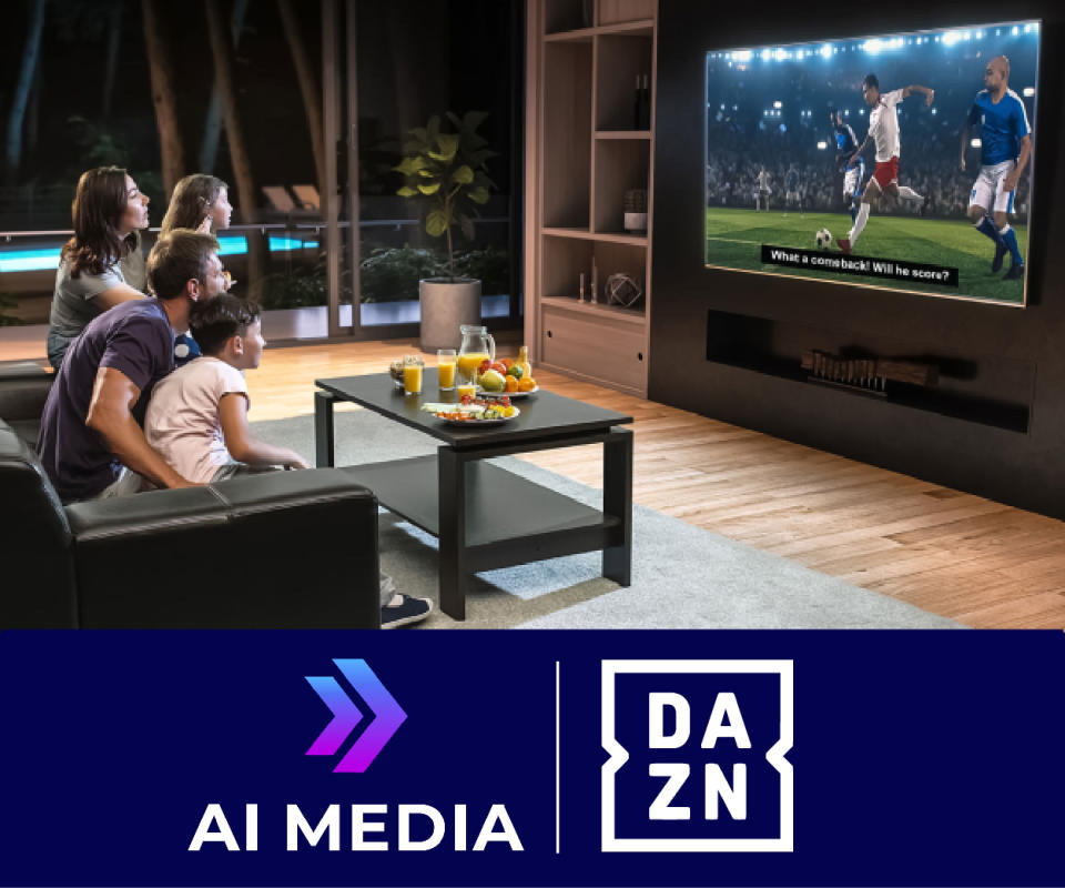 AI-Media, a global leader in end-to-end captioning technology solutions, is excited to announce its newly established partnership with DAZN, the global sports entertainment streaming platform. Through this collaboration, AI-Media will deliver live and recorded multi language and translated captioning using various solutions from its AI-powered LEXI Tool Kit.