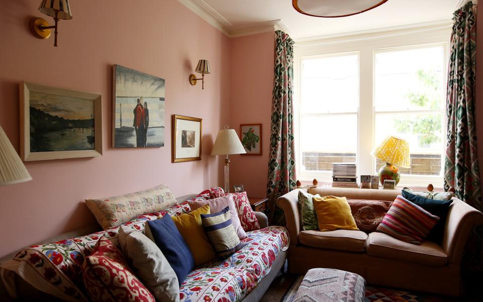 The renovated front room in Lucy Denyer's home - Clara Molden