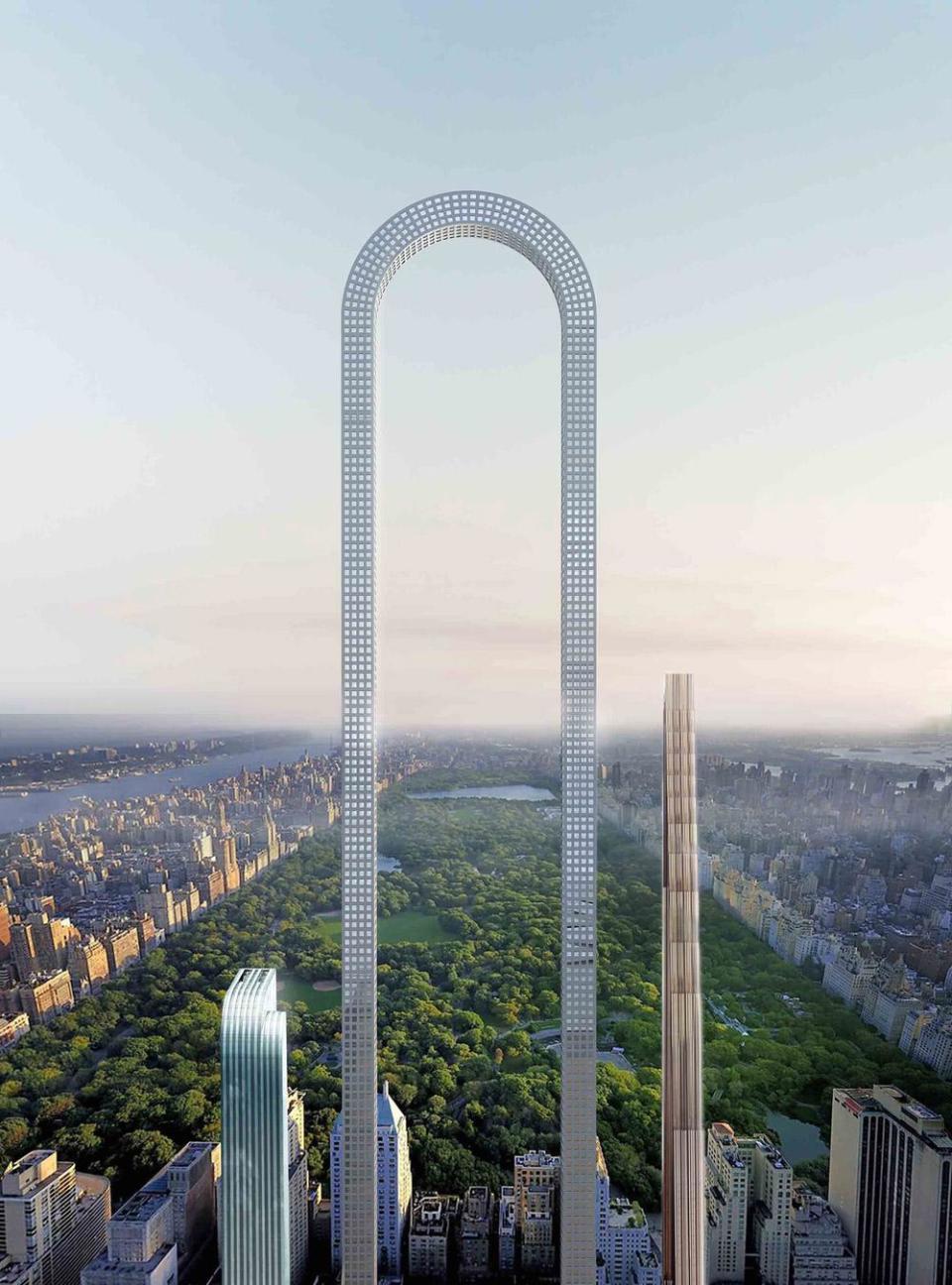 The skyscraper will overlook Central Park (oiio)