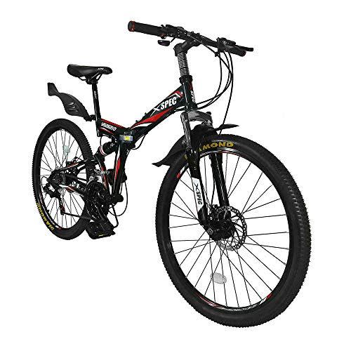 8) Xspec Folding Mountain Bike