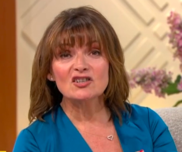 Lorraine Kelly made the Prince Andrew comment right before the show endedITV