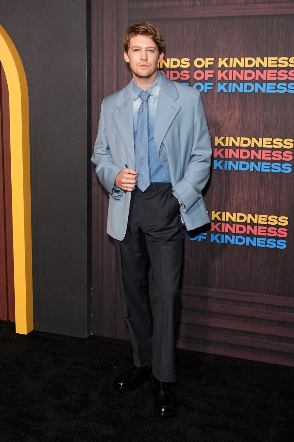 Joe Alwyn attends the 'Kinds of Kindness' premiere in New York City on June 20.