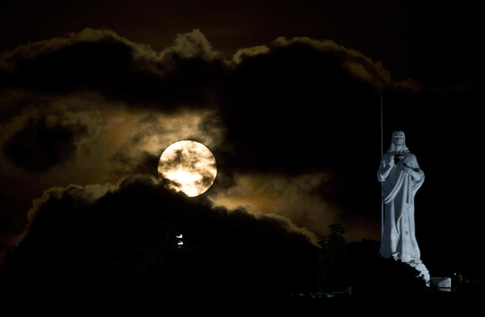 Brightest supermoon in almost 69 years