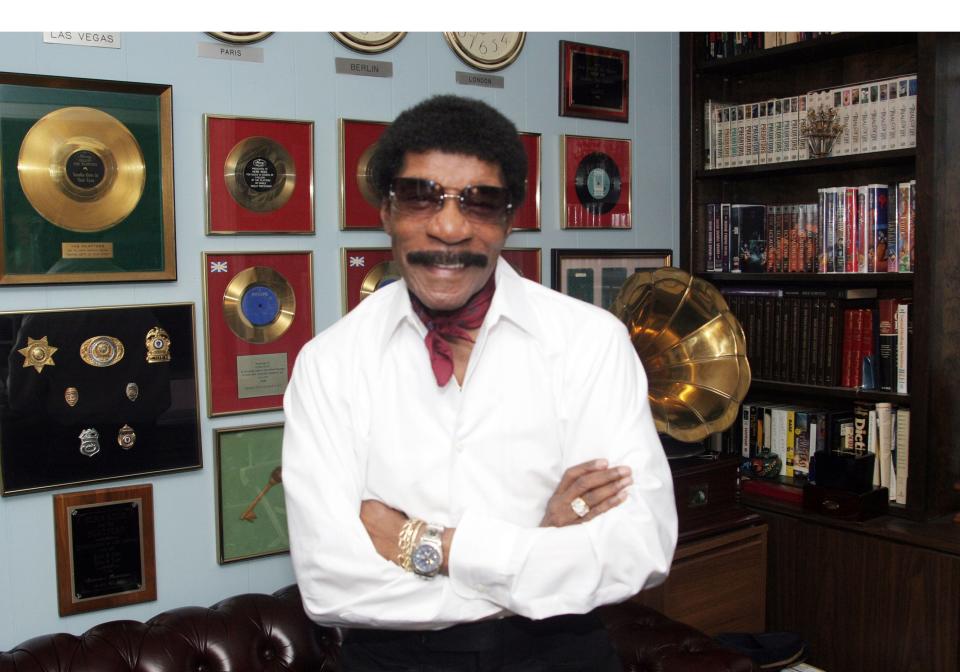 Herb Reed, founder of The Platters, who died in 2012.