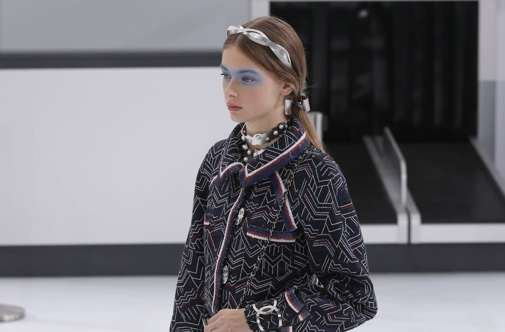 Chanel coaches us in the art of catwalk beauty