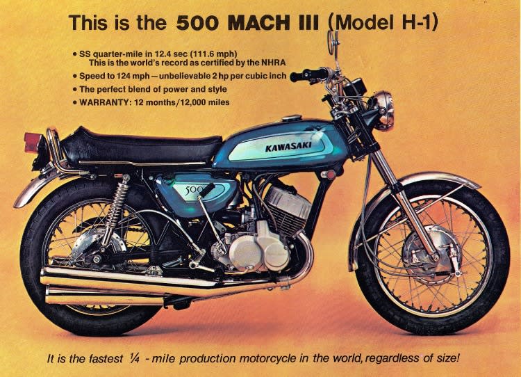 1971 Kawasaki H1