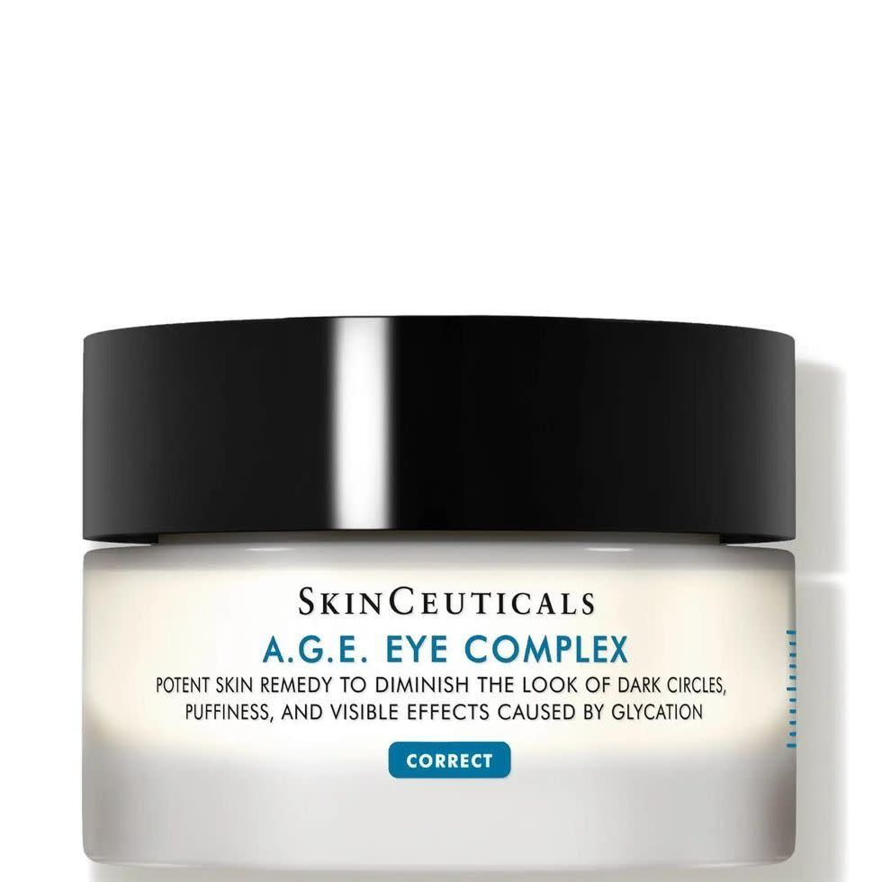 <p><a href="https://go.redirectingat.com?id=74968X1596630&url=https%3A%2F%2Fwww.skinceuticals.com%2Fa.g.e.-eye-complex-for-dark-circles-635494358001.html&sref=https%3A%2F%2Fwww.prevention.com%2Fbeauty%2Fskin-care%2Fa21053412%2Fbest-eye-cream-for-wrinkles%2F" rel="nofollow noopener" target="_blank" data-ylk="slk:Shop Now;elm:context_link;itc:0;sec:content-canvas" class="link rapid-noclick-resp">Shop Now</a></p><p>SkinCeuticals A.G.E Eye Complex</p><p>$105.00</p><p>skinceuticals.com</p><span class="copyright">SkinCeuticals</span>