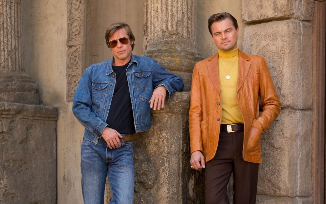 Leonardo DiCaprio and Brad Pitt in Once Upon a Time in Hollywood - © 2018 CTMG, Inc. All Rights Reserved.