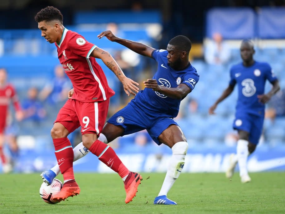 Fikayo Tomori tackles Roberto Firmino (Getty)