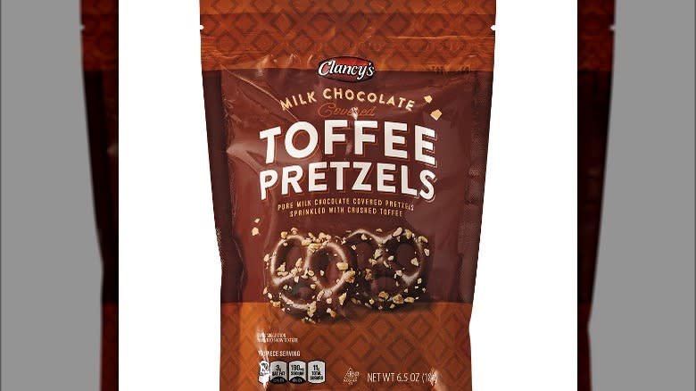 Aldi chocolate toffee pretzels 