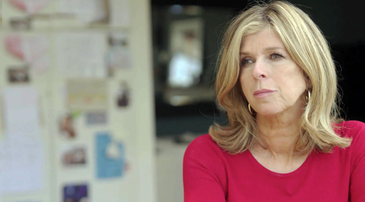 Kate Garraway in ITV documentary Derek's Story.