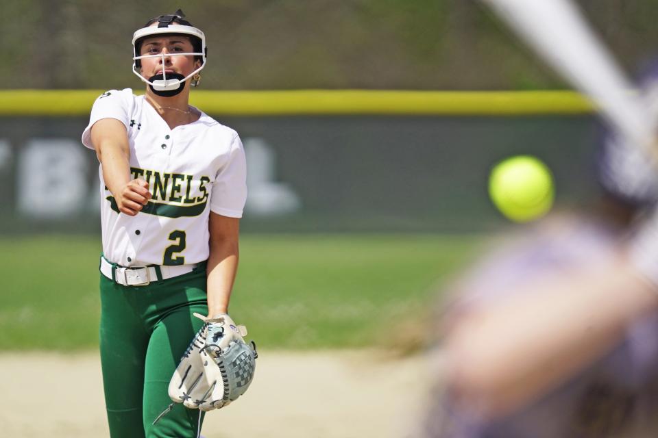 Crystal Cacador, Smithfield softball